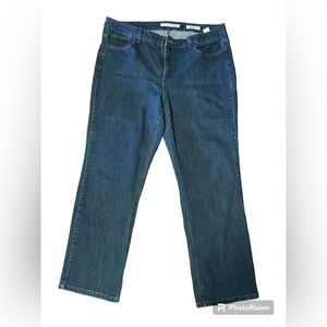 Jones New York straight leg jeans